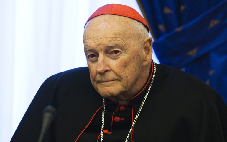 Cardinal Theodore McCarrick retired archbishop of Washington in 2011. (CNS /Reuters /Morteza Nikoubazl)