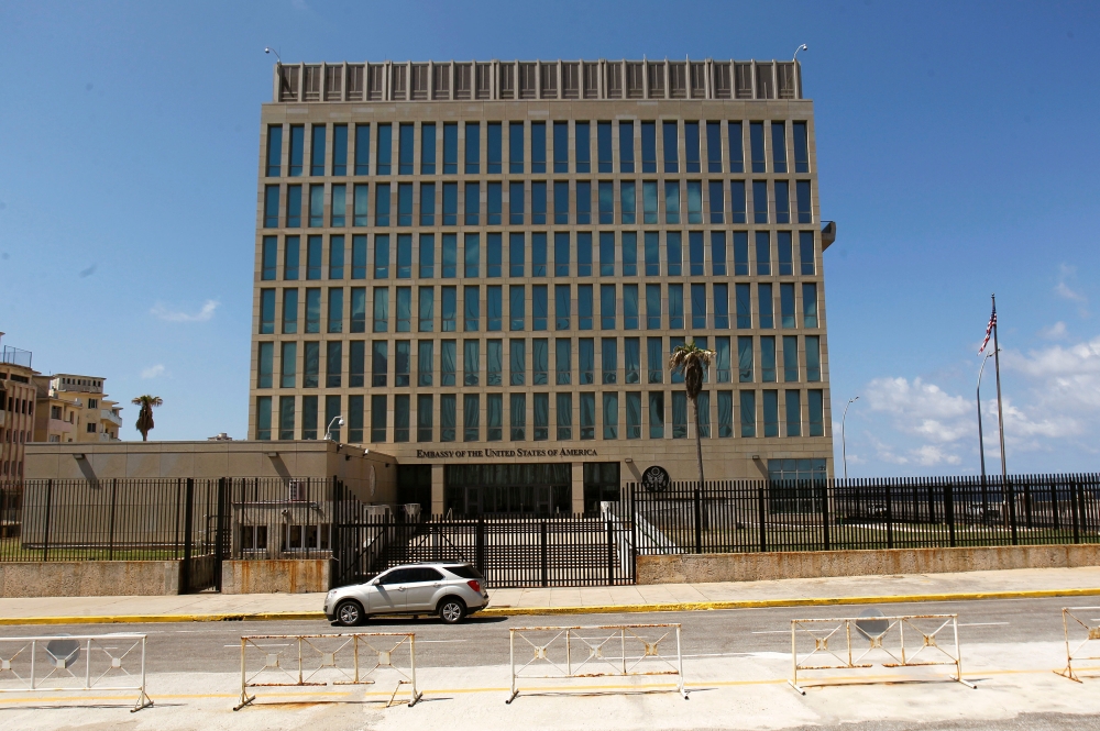 File photo of US Embassy in Cuba.  