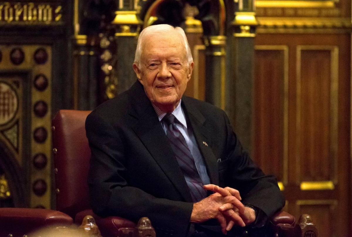 File photo of former President Jimmy Carter. Reuters 