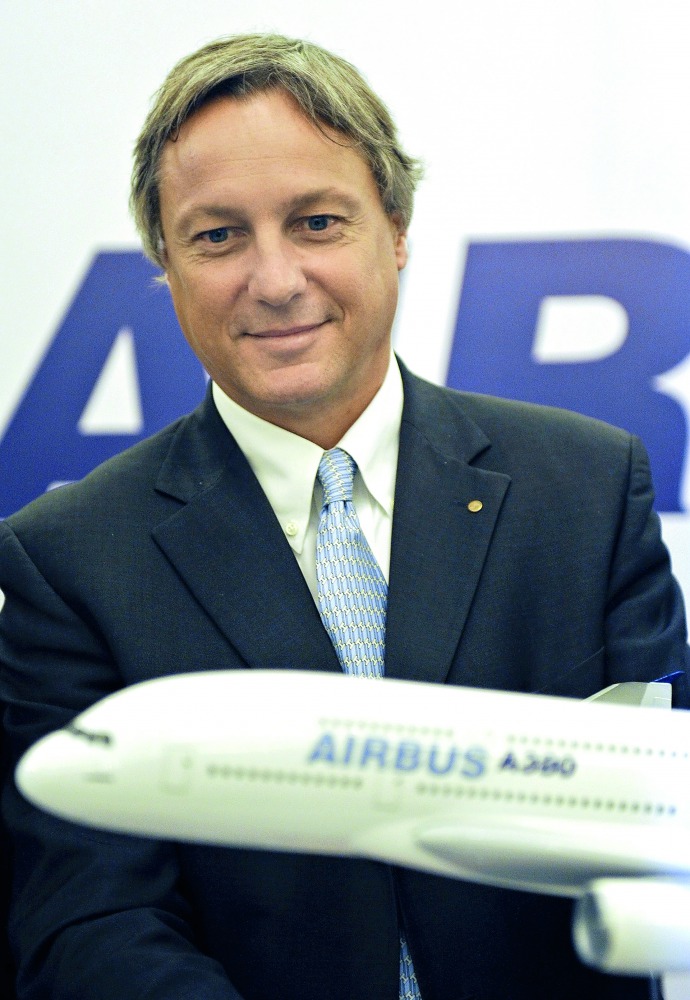 Christian Scherer during a press conference in New Delhi on March 24, 2009. AFP / Manpreet Romana

 