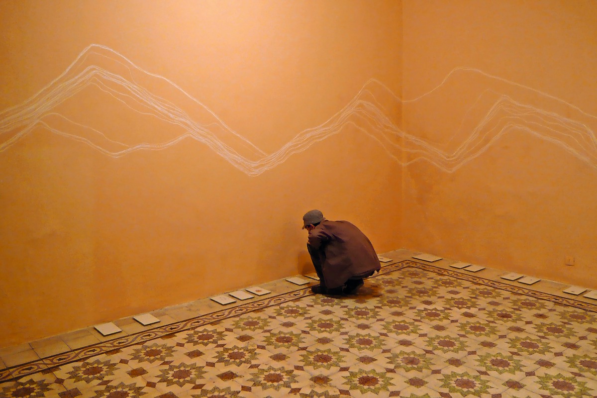 An exhibit from  ‘Little Worlds, Complex Structures’. 