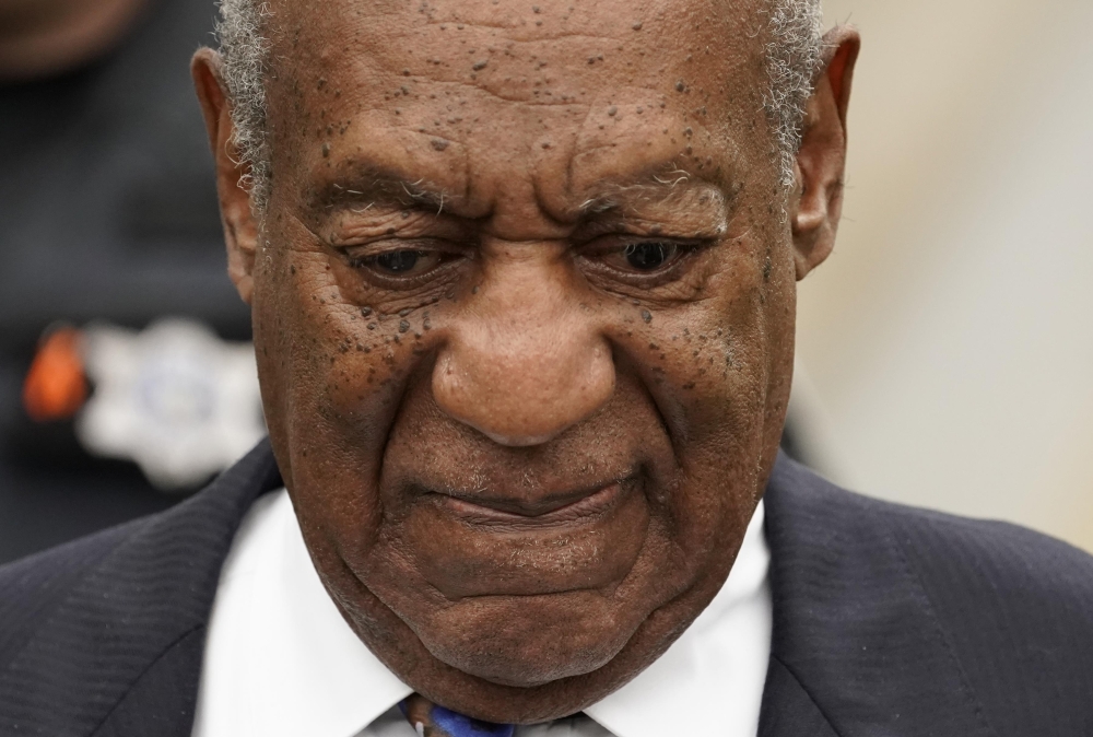 Actor and comedian Bill Cosby leaves the Montgomery County Courthouse after his first day of sentencing hearings in his sexual assault trial in Norristown, Pennsylvania, US, September 24, 2018. REUTERS/Jessica Kourkounis