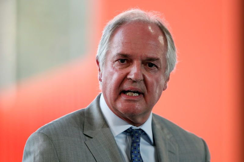 Paul Polman, chief executive officer of Unilever Plc, attends the MEDEF union summer forum on the campus of the HEC School of Management in Jouy-en-Josas, near Paris, France, August 28, 2018. Reuters/Benoit Tessier
