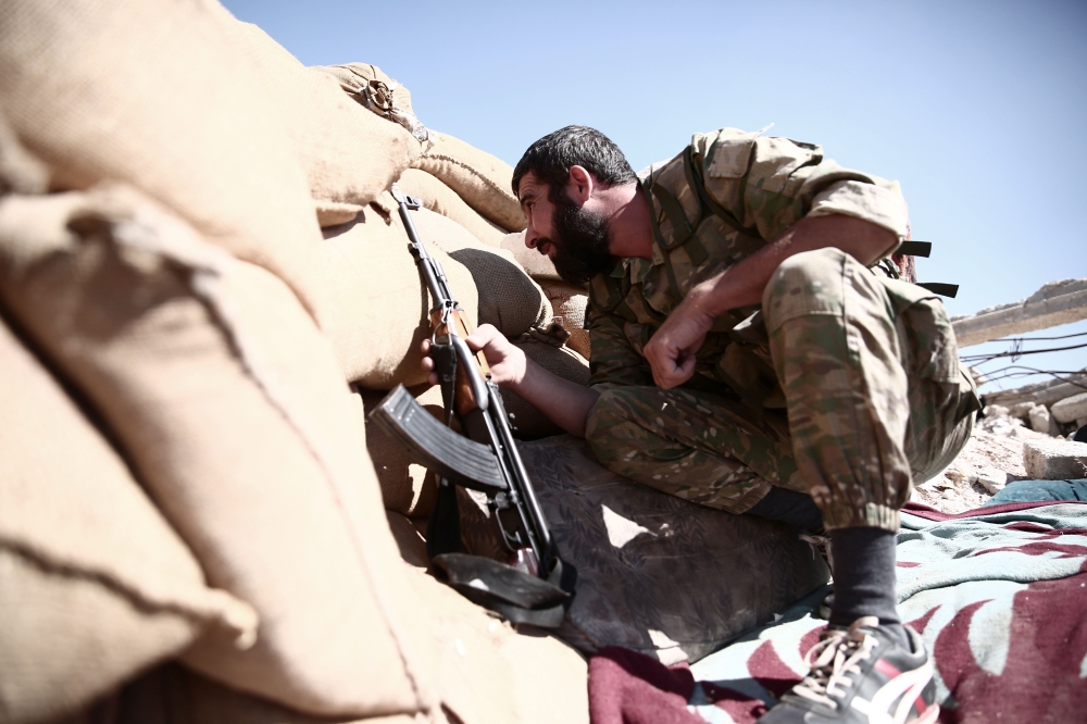 PHOTO:  AFP / Nazeer AL-KHATIB
