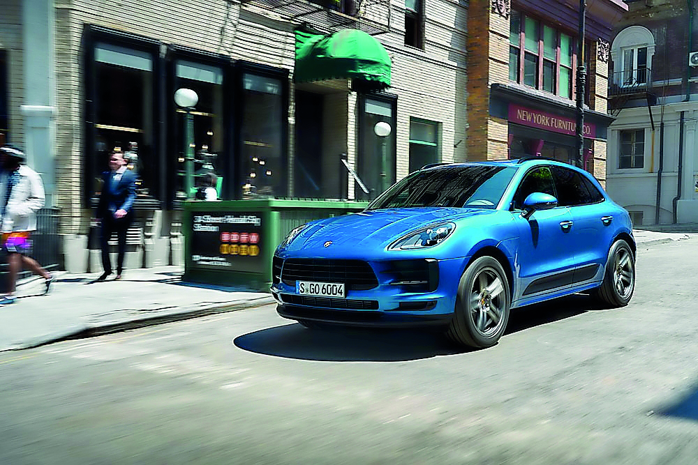 The new Macan was showcased during the Paris Motorshow.