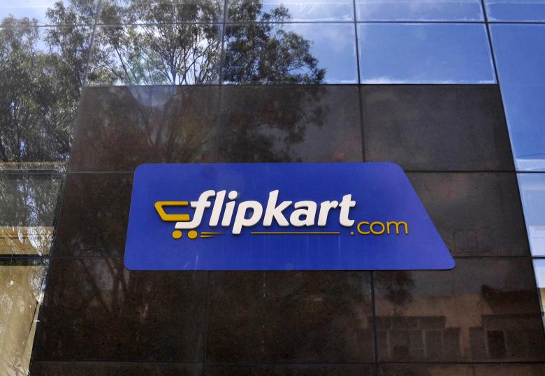 The logo of Flipkart is seen on a building in Bengaluru, India, April 22, 2015. (Reuters/Abhishek N Chinnappa) 