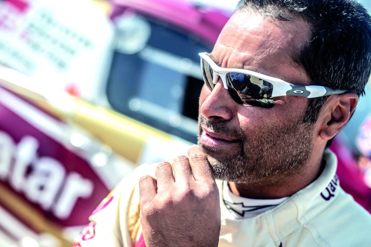 Qatar’s Nasser Saleh Al Attiyah.
