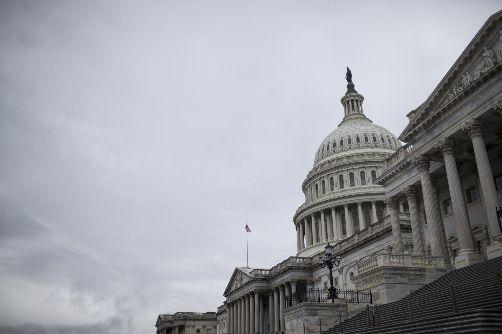 The U.S. Capitol Building is pictured on November 6, 2018 in Washington, DC.  Zach Gibson/Getty Images/AFP 