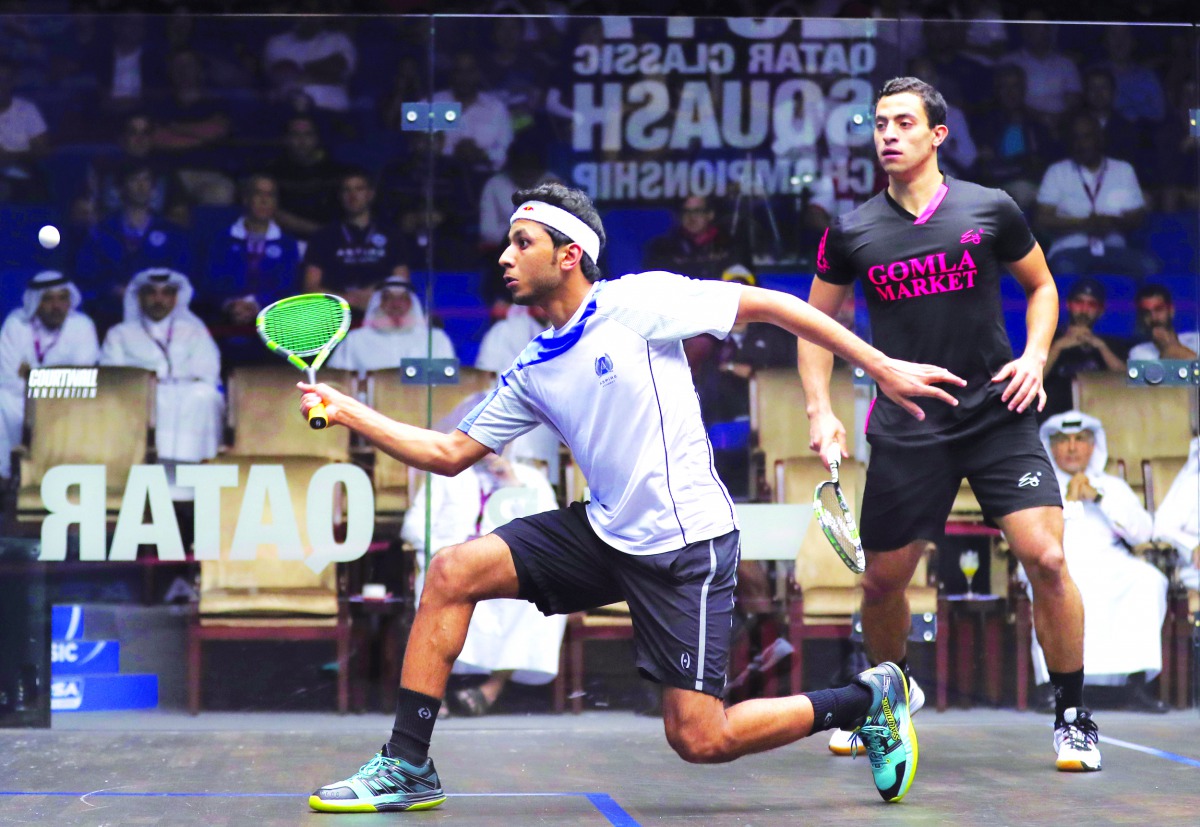 Qatar’s Abdulla Al Tamimi in action in this file photo.