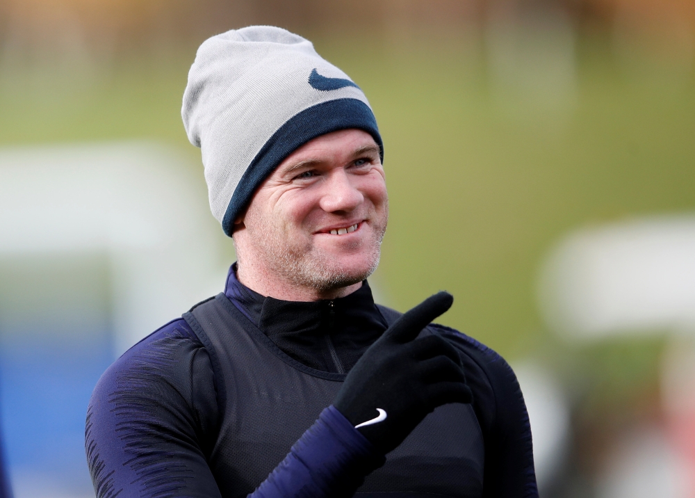 England's Wayne Rooney during training Action Images via Reuters/Carl Recine
