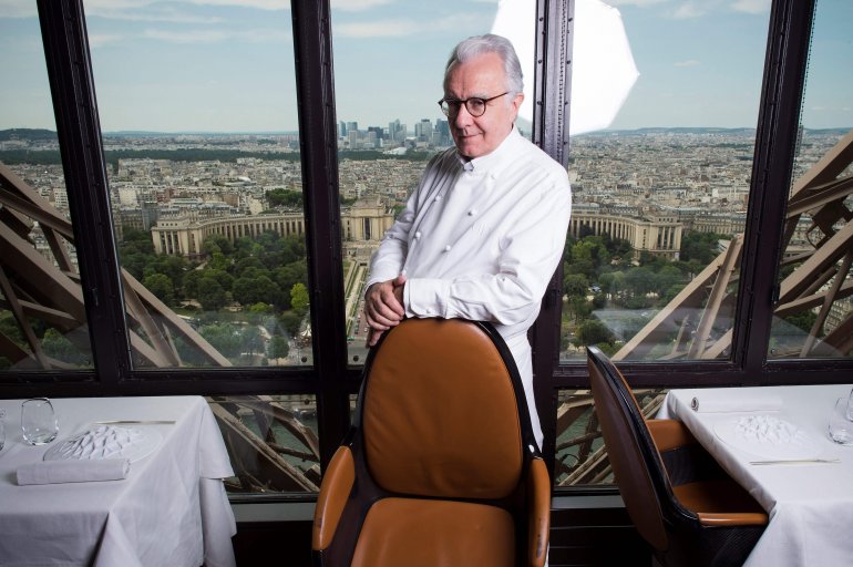 File photo of master chef Alain Ducasse. AFP 