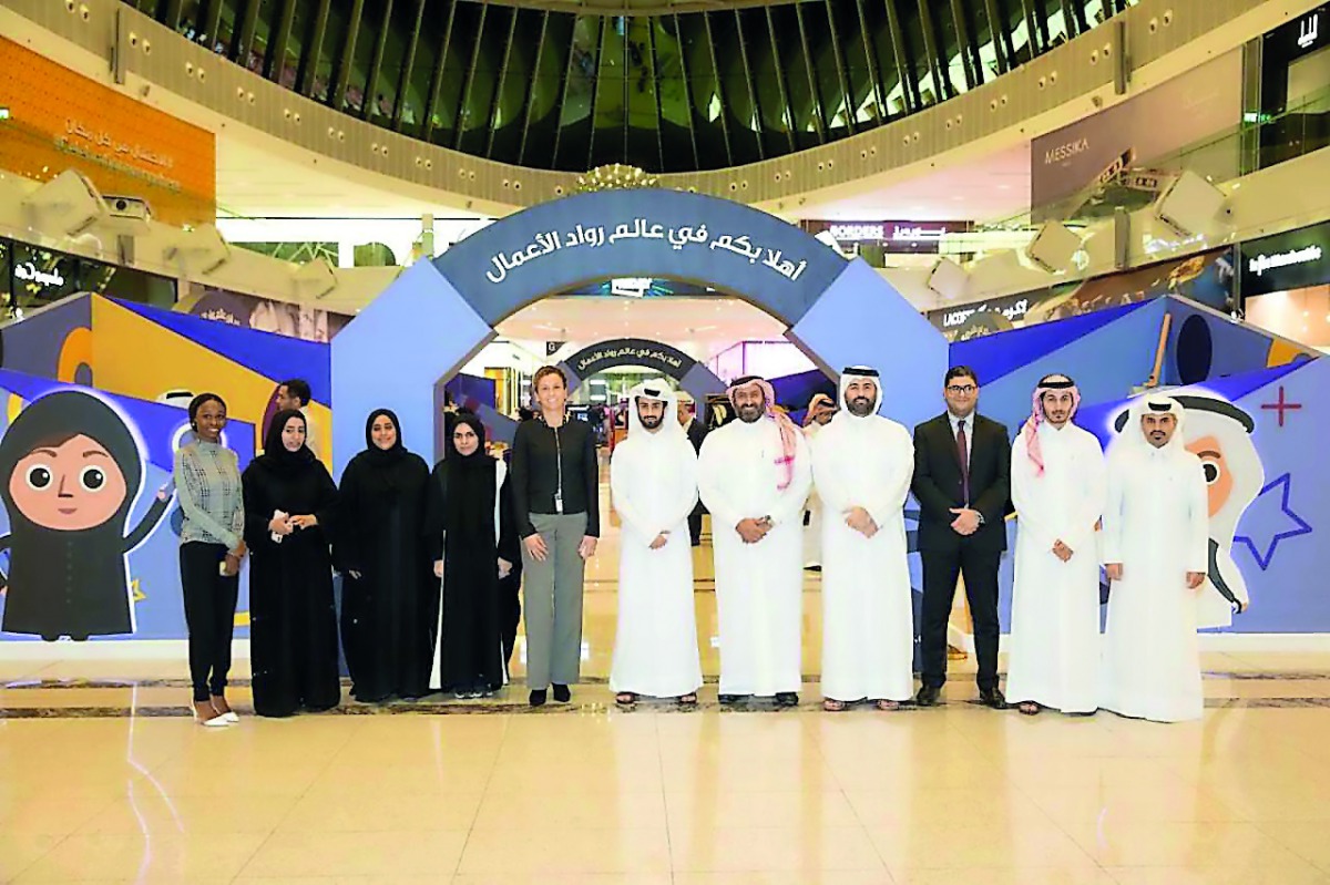 Officials posing for a group picture.