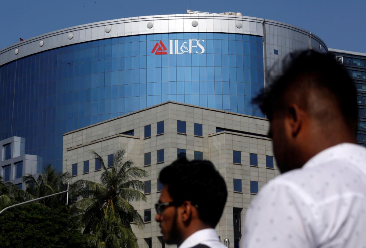 File picture of the IL&FS office in India. Reuters 