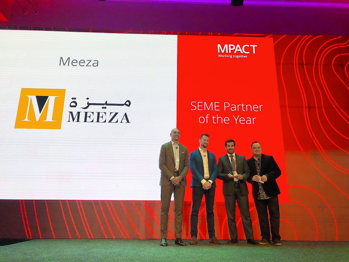 Officials during the award ceremony.