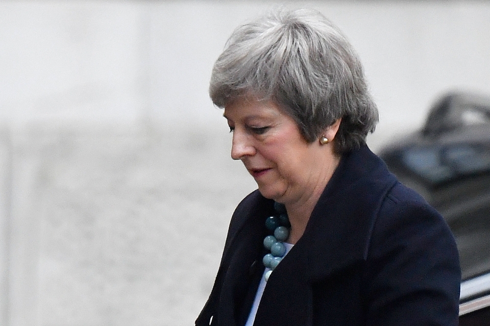 Britain's Prime Minister Theresa May returns to Downing Street in London, Britain, December 10, 2018. REUTERS/Toby Melville
