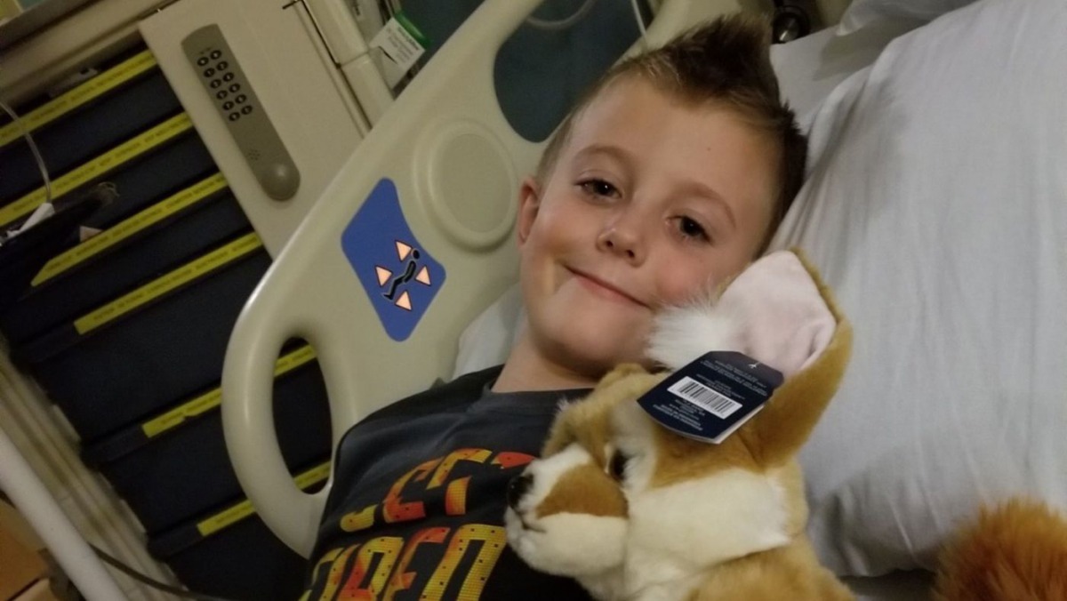 Quinton Hill, 7, lost movement in one arm in September due to a mysterious syndrome known as acute flaccid myelitis. (The story doesn’t mention his case, We used the photo for representational purpose. Courtesy: Hill family / TNS)  