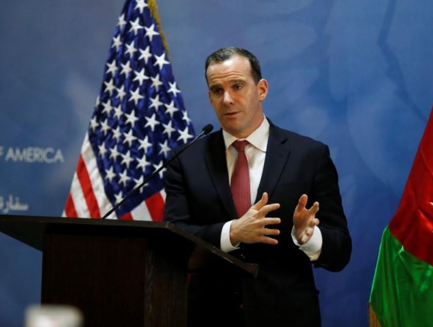 Brett McGurk, U.S. envoy to the coalition against Islamic State, speaks during a news conference at the U.S. Embassy in Amman, Jordan, November 6, 2016. (REUTERS/Muhammad Hamed / file photo)