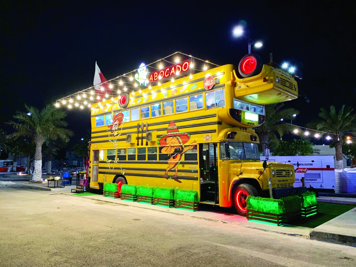 Abocado restaurant at Al Sadd Sports Club. Pic: Qassim Rahmatullah / The Peninsula
