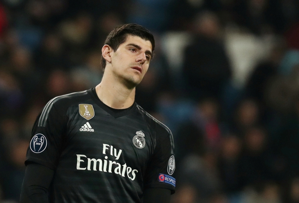 FILE PHOTO: Thibaut Courtois. REUTERS/Sergio Perez
