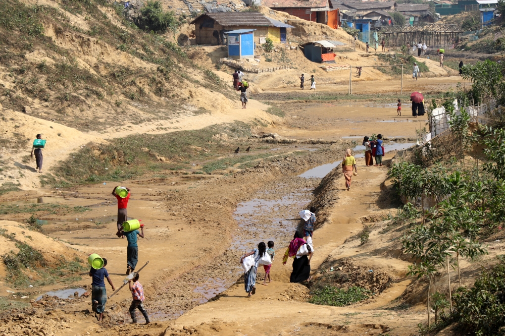 A general view of refugee camp where Rohingya people, fled from oppression within military operations in Myanmar’s Rakhine state, live in on January 12, 2019 in Cox's Bazar, Bangladesh.  Kaan Bozdo?an - Anadolu
