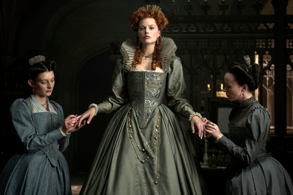 Still from the movie Mary Queen of Scots.