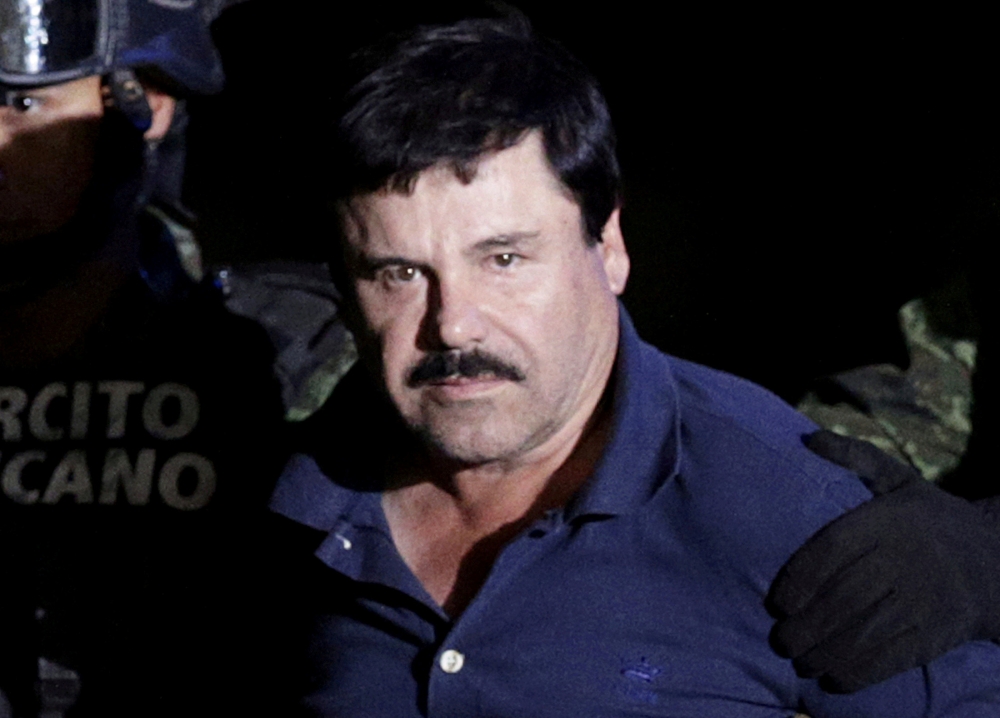 Recaptured drug lord Joaquin 