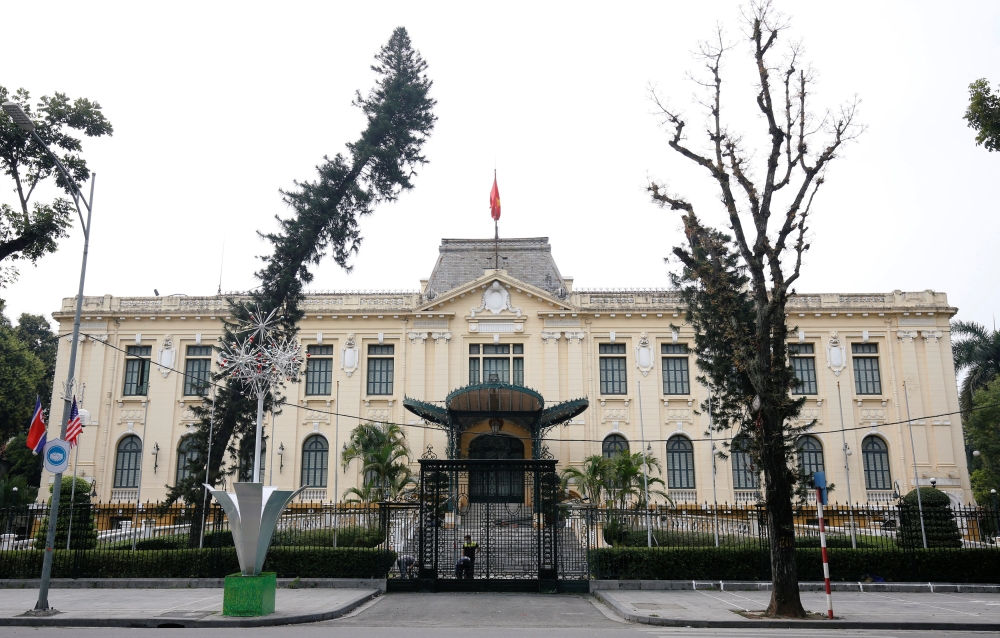 The Government Guesthouse is seen in Hanoi, Vietnam February 19, 2019. REUTERS/Kham