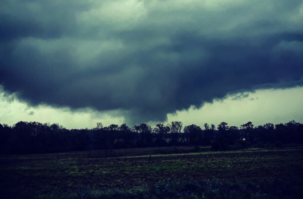 This handout image provided by Justin Merritt from his Instagram account shows a tornado in Dothan, Alabama on March 3, 2019. AFP PHOTO / JUSTIN MERRITT via INSTAGRAM