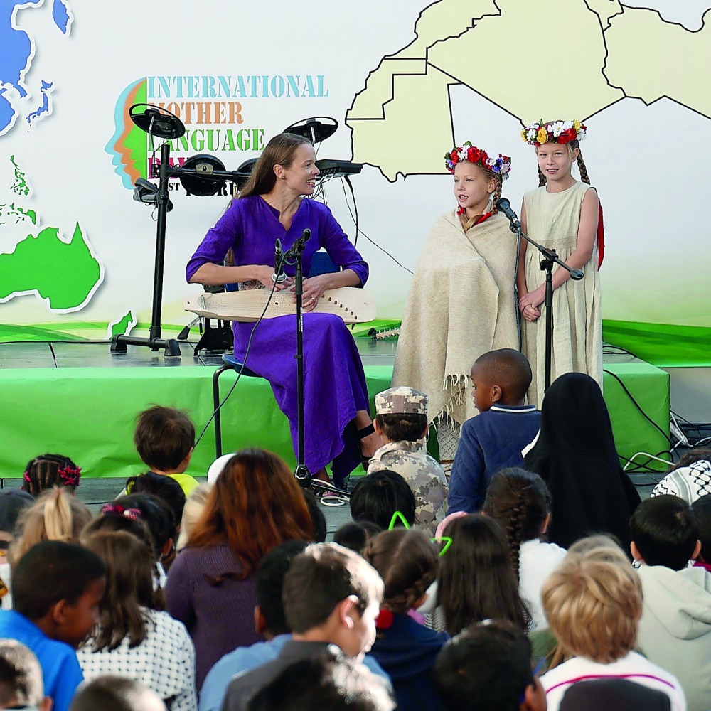 A view during the celebrations organised by Qatar Academy Sidra to mark the International Mother Language Day.
