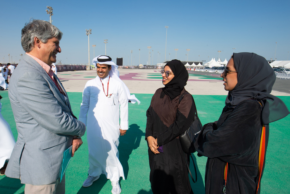 FIM President meets female riders at QMA