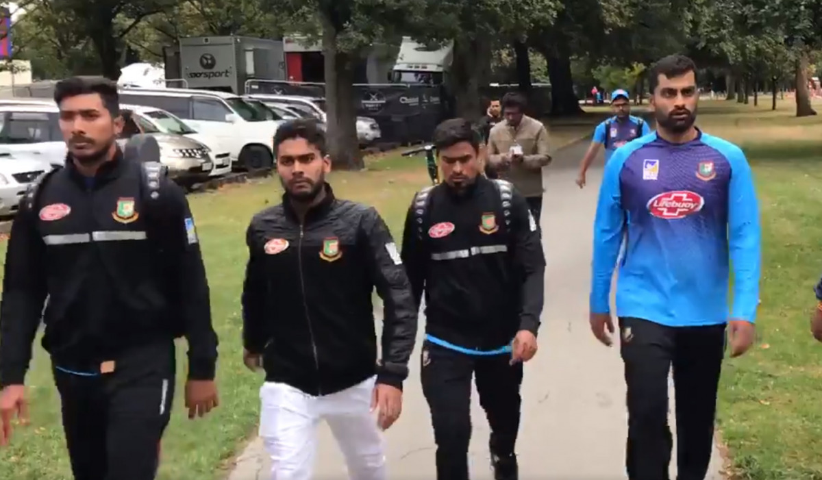 A screengrab from a video posted by Mohammad Isam (@Isam84) on Twitter.   