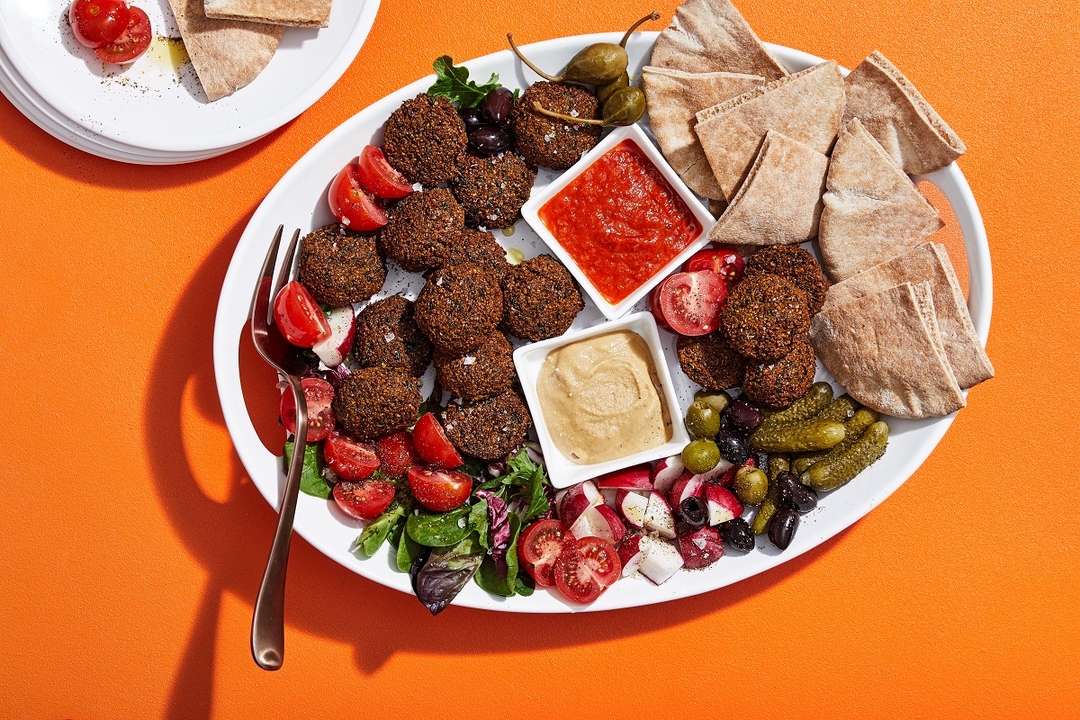 Crispy Herbed Falafel. Photo by Tom McCorkle for The Washington Post; food styling by Lisa Cherkasky for The Washington Post.
