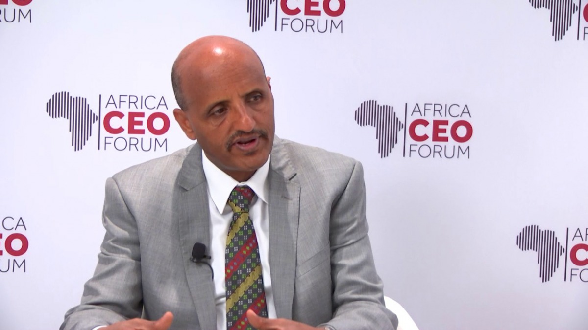 Tewolde Gebremariam (Photo courtesy: YouTube/The Africa Ceo Forum) 