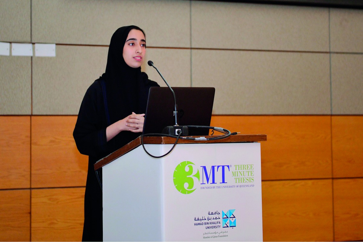 A participant during the contest.