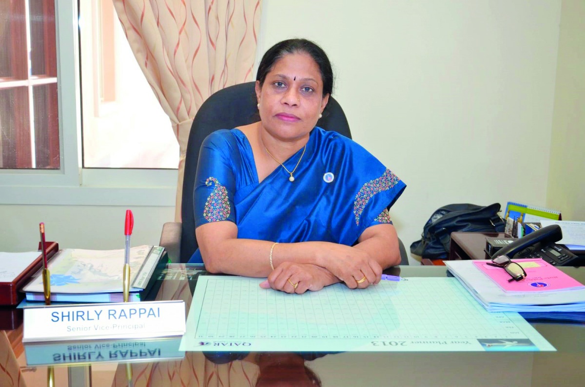 Shirly Rappai, Senior Vice-Principal at Birla Public School.