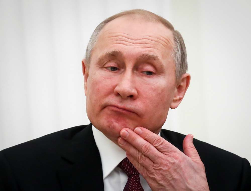 :Russian President Vladimir Putin . REUTERS/Maxim Shemetov/Pool