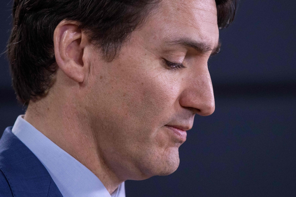FILE PHOTO: Canadian Prime Minister Justin Trudeau. AFP / Lars Hagberg
