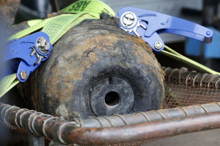 A defused, unexploded World War II bomb found in Berlin (Reuters file photo) 