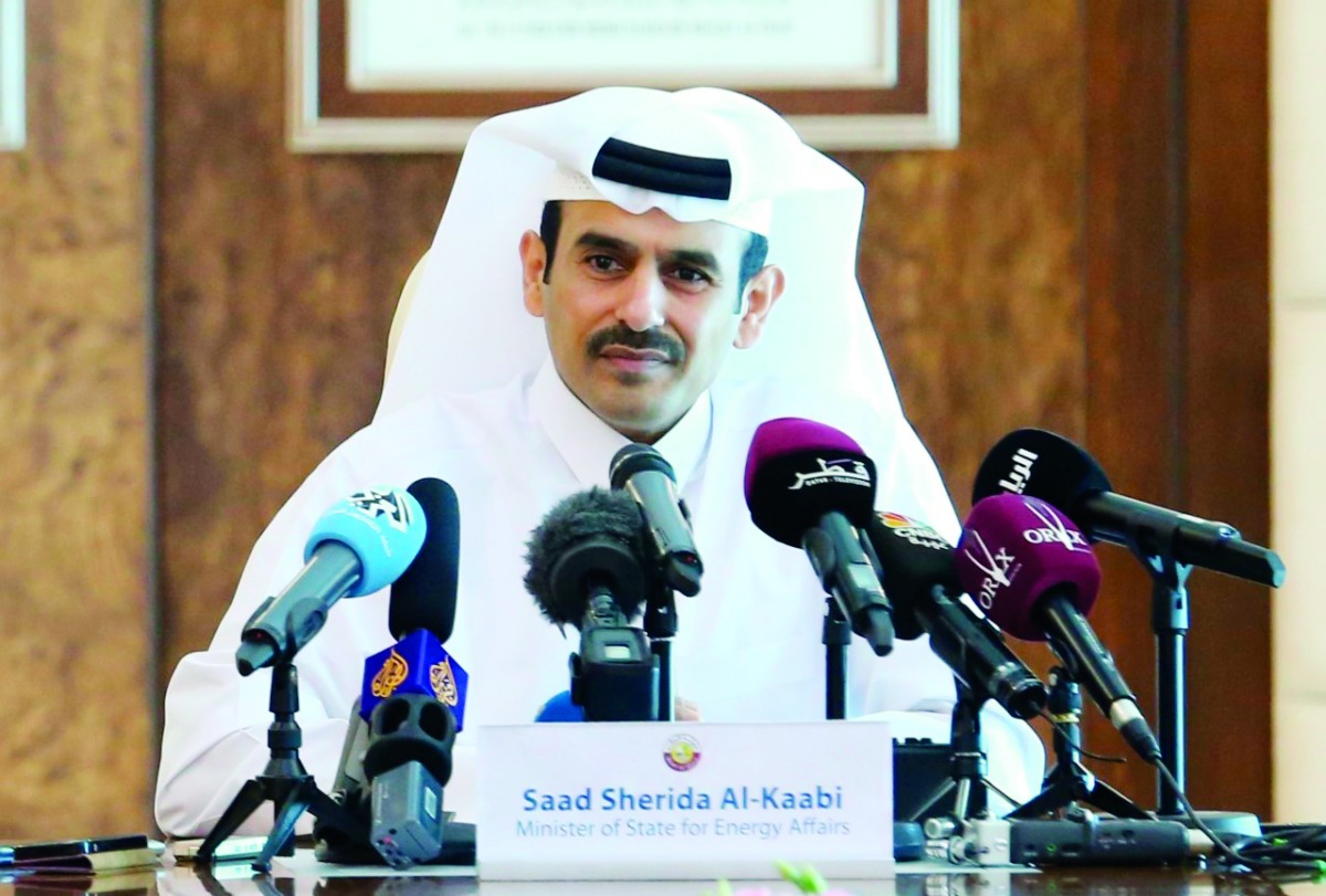 H E Saad bin Sherida Al Kaabi, the Minister of State for Energy Affairs and the President & CEO of Qatar Petroleum.