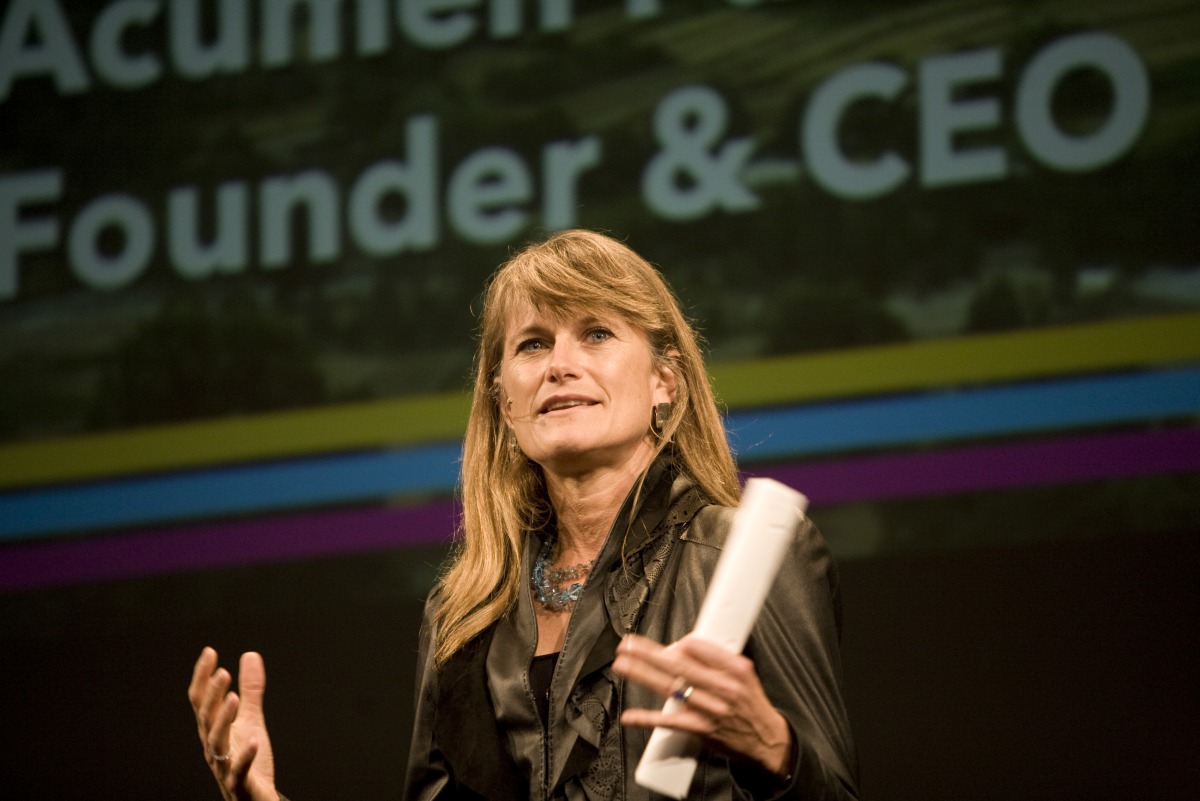 Jacqueline Novogratz. (Photo courtesy: AcumenComms/ CC BY-SA 4.0/Wikipedia) 