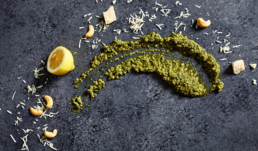 Basil-Cashew Pesto. Photo by Stacy Zarin Goldberg for The Washington Post