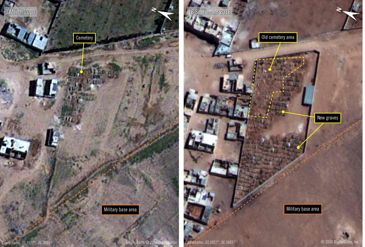 Many of these cases took place at Saydnaya Prison, which is known in Syria as the place where prisoners were sent in mass to face executions.