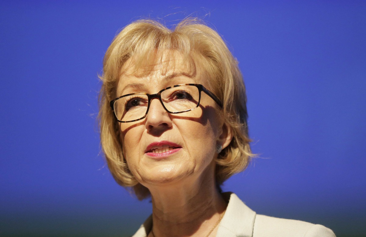 Andrea Leadsom speaks at a news conference in central London, July 7, 2016. Reuters/Paul Hackett
