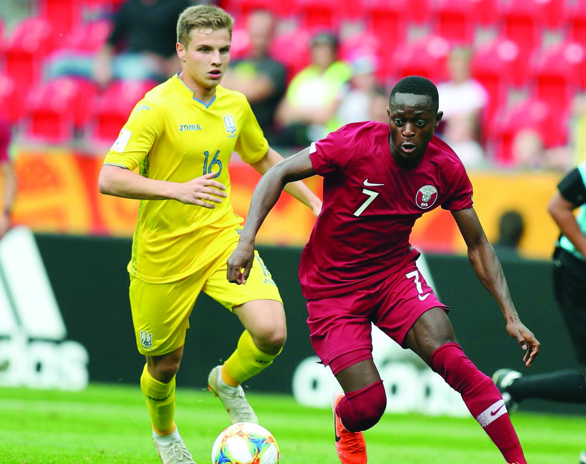 Qatar displayed a gallant performance against Ukraine in their second group match on Monday. 