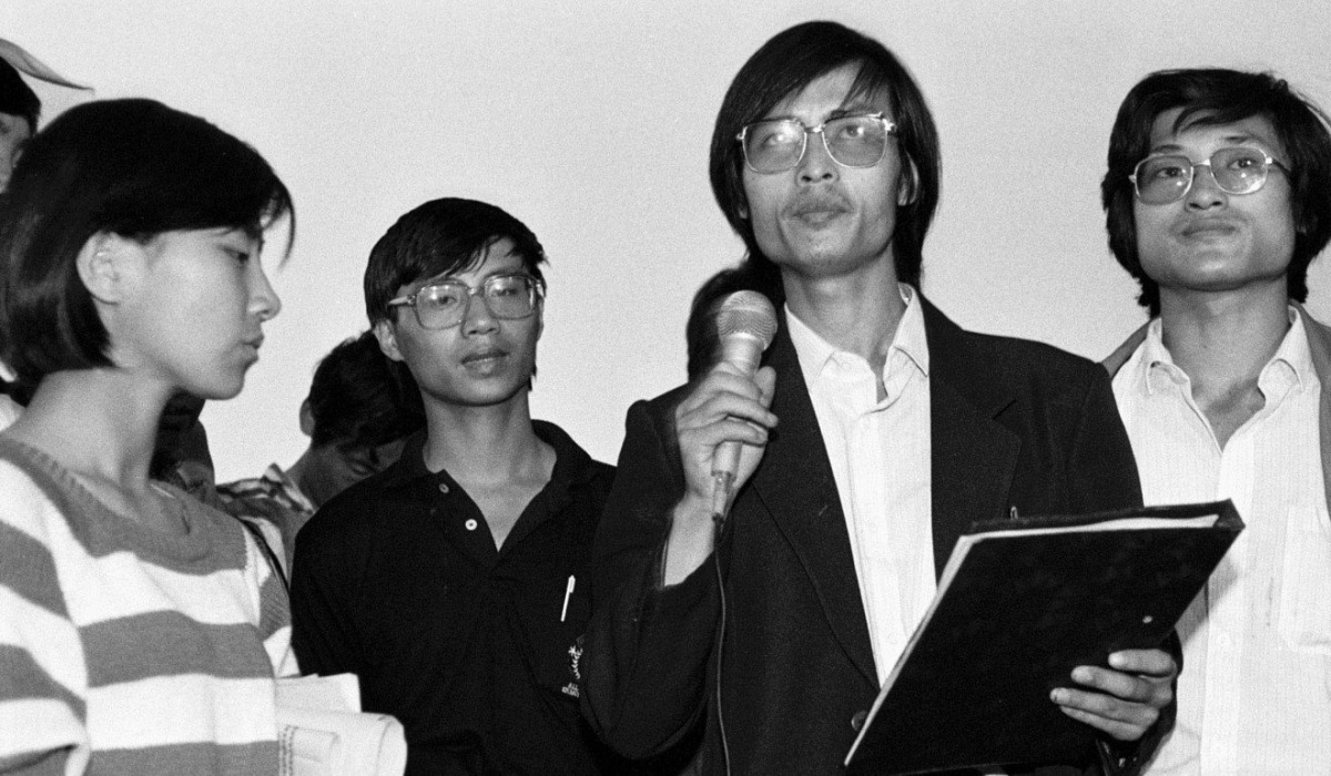 Feng Congde (second right) was one of the key leaders of the pro-democracy student movement in Beijing in 1989. Photo: Reuters