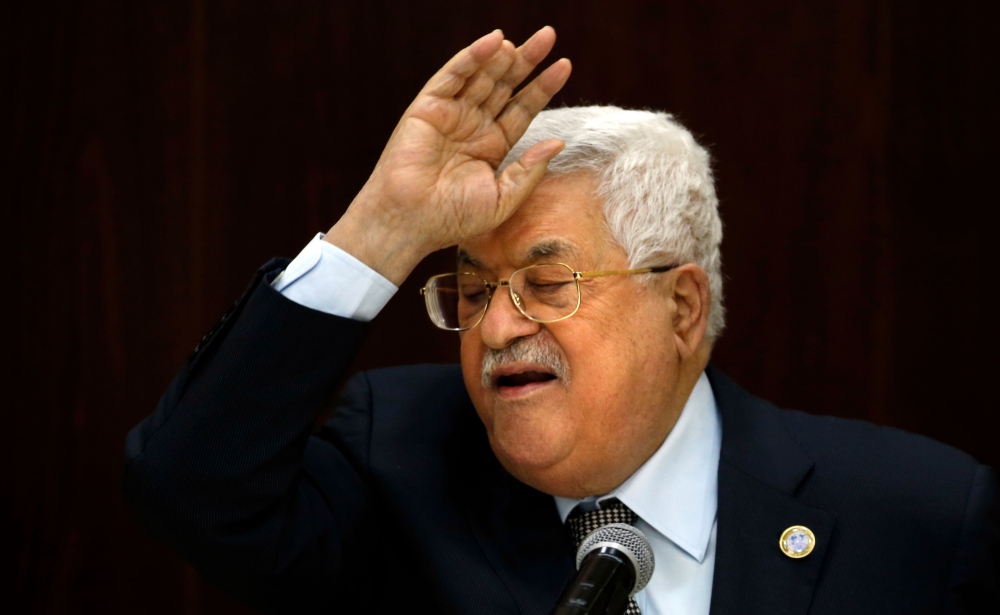 Palestinian President Mahmoud Abbas