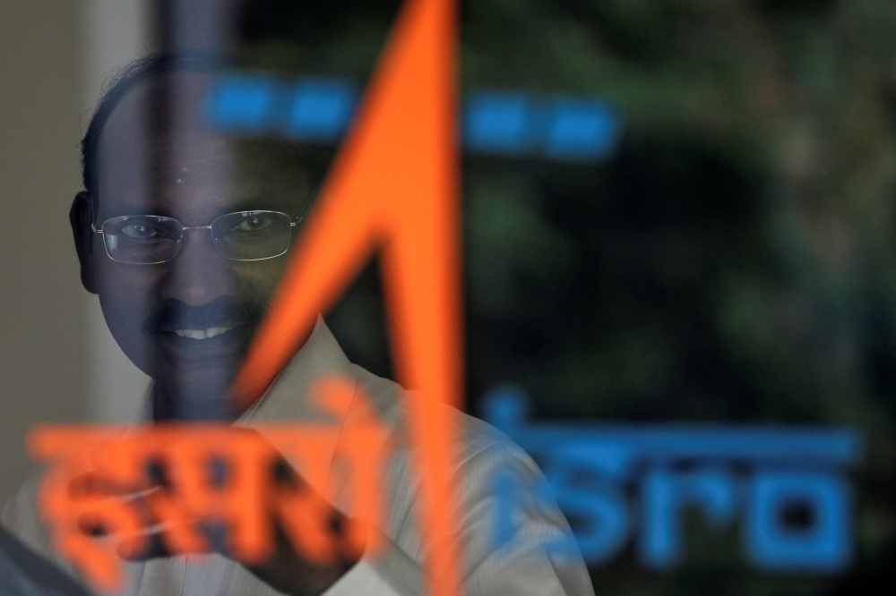 Kailasavadivoo Sivan, chairperson of the Indian Space Research Organization (ISRO), arrives to attend a news conference at its headquarters in Bengaluru, India, June 12, 2019. REUTERS/Francis Mascarenhas