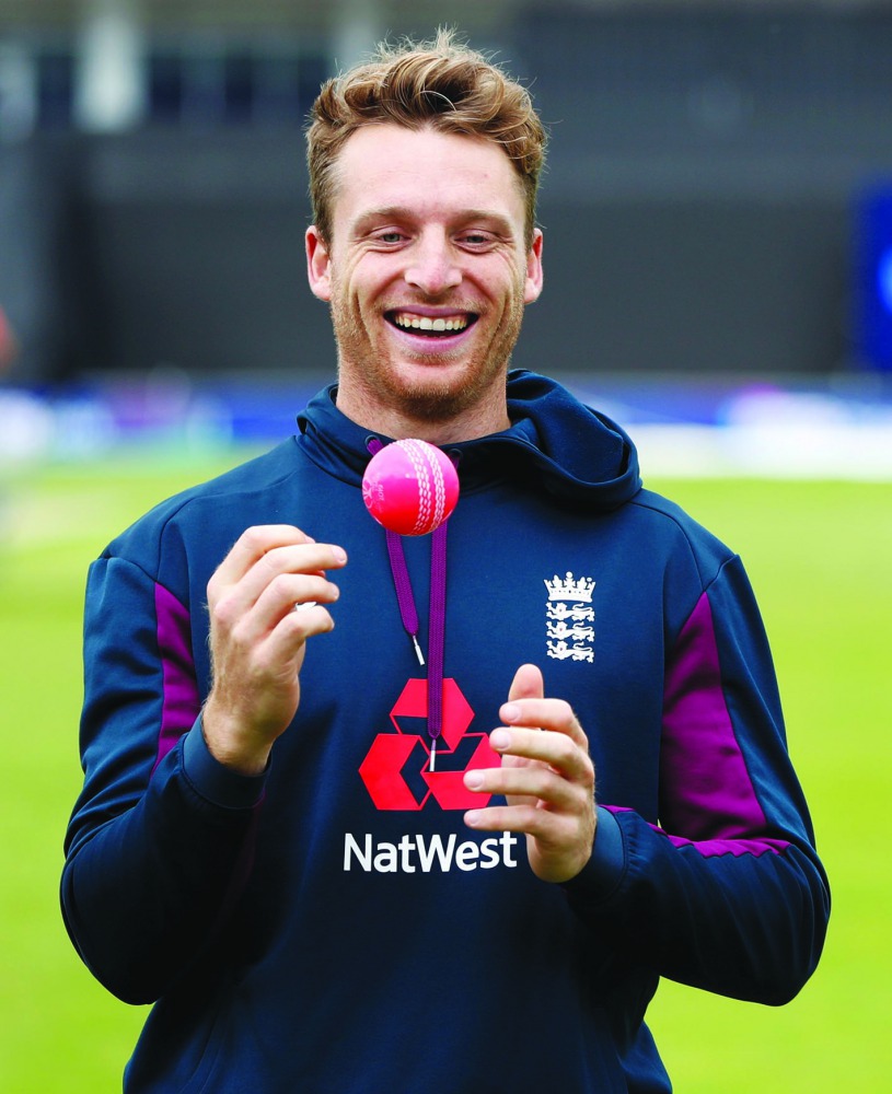  England's Jos Buttler during a community coaching session (Action Images via Reuters/Paul Childs) 