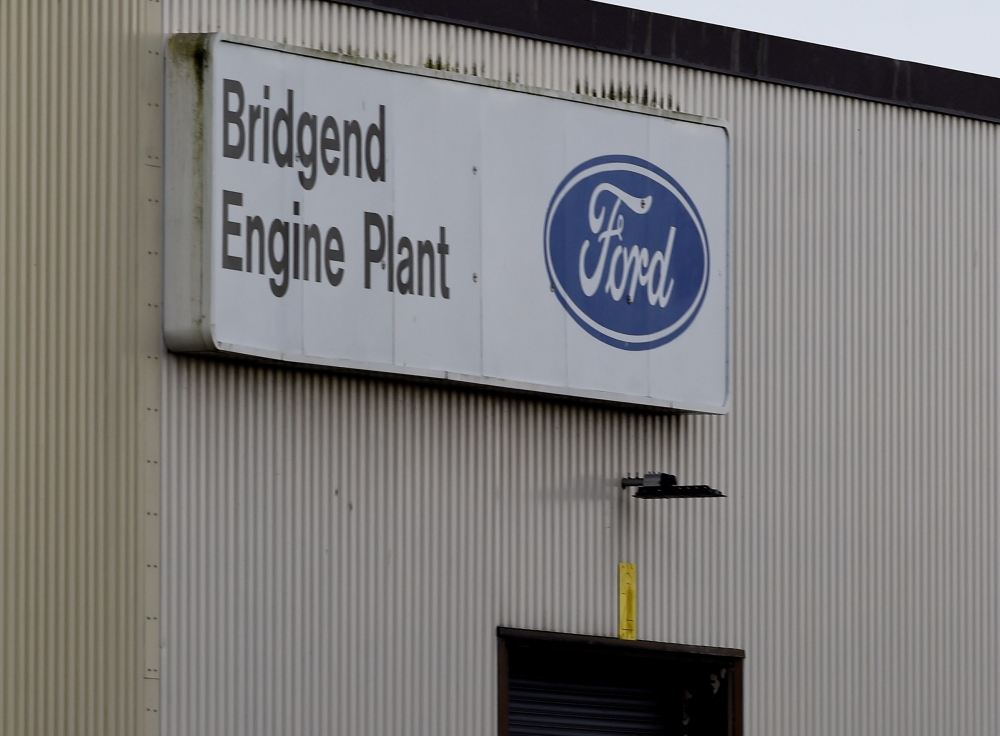 FILE PHOTO: A view of the Ford engine plant at Bridgend, Wales, Britain June 6, 2019. REUTERS/Rebecca Naden