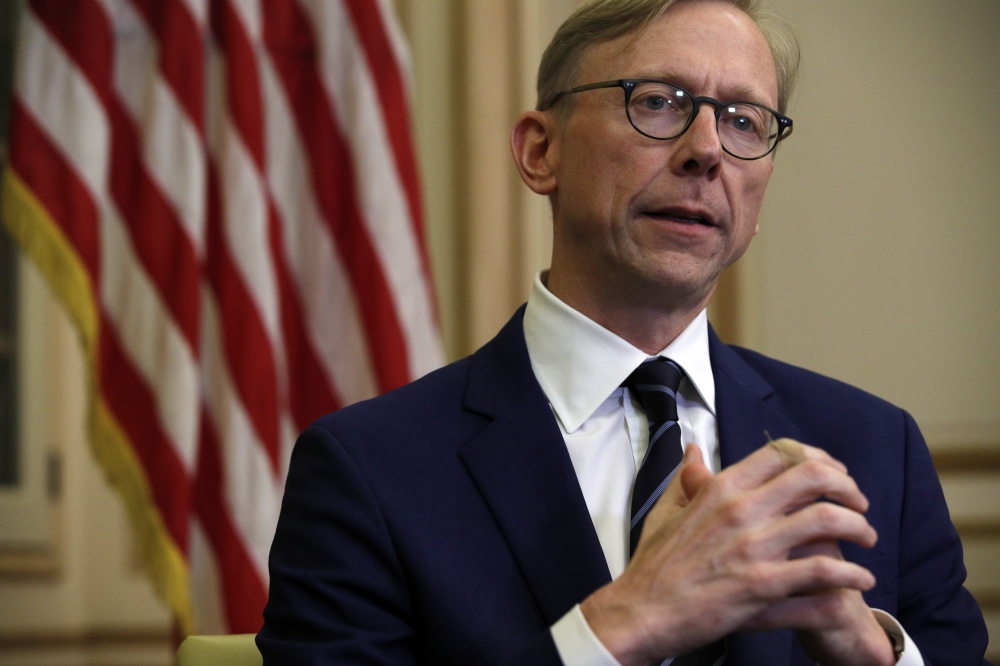 Brian Hook, US Special Representative for Iran, attends an interview with Reuters at the US Embassy in Paris, France, June 27, 2019. Reuters/Philippe Wojazer